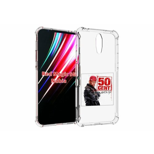 Чехол MyPads 50 Cent - Still On Top для ZTE Nubia Red Magic 1 5G задняя-панель-накладка-бампер чехол mypads 50 cent still on top для zte nubia red magic 1 5g задняя панель накладка бампер