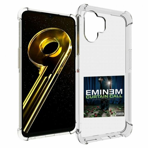 Чехол MyPads Eminem CURTAIN CALL, THE HITS для Realme 10 5G задняя-панель-накладка-бампер