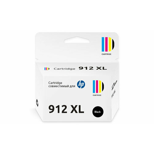 Картридж 912XL (3YL84AE) для HP, черный new 3d printer 2020 new anycubic 4max pro 2 0 upgraded large build volume 270 210 190mm closed printing 3d printer kit