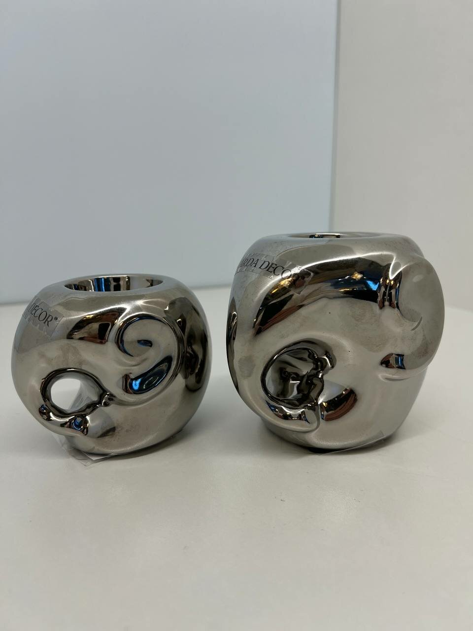 Подсвечник Гарда Декор Слоник 11,5x10,5x9,5см, серебряный - фото №2