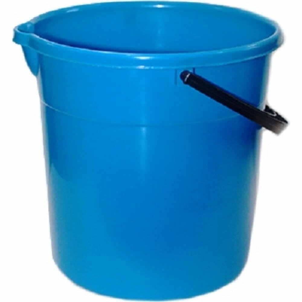 фото Ведро с носиком Мультипласт групп Классика 7 л, голубое MPG8324