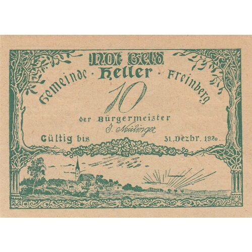 Австрия, Фрайнберг 10 геллеров 1914-1920 гг. (№3)
