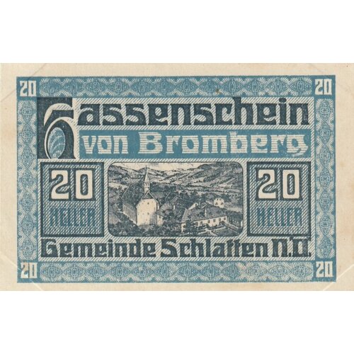 Австрия, Бромберг 20 геллеров 1914-1920 гг. австрия бромберг 20 геллеров 1914 1920 гг