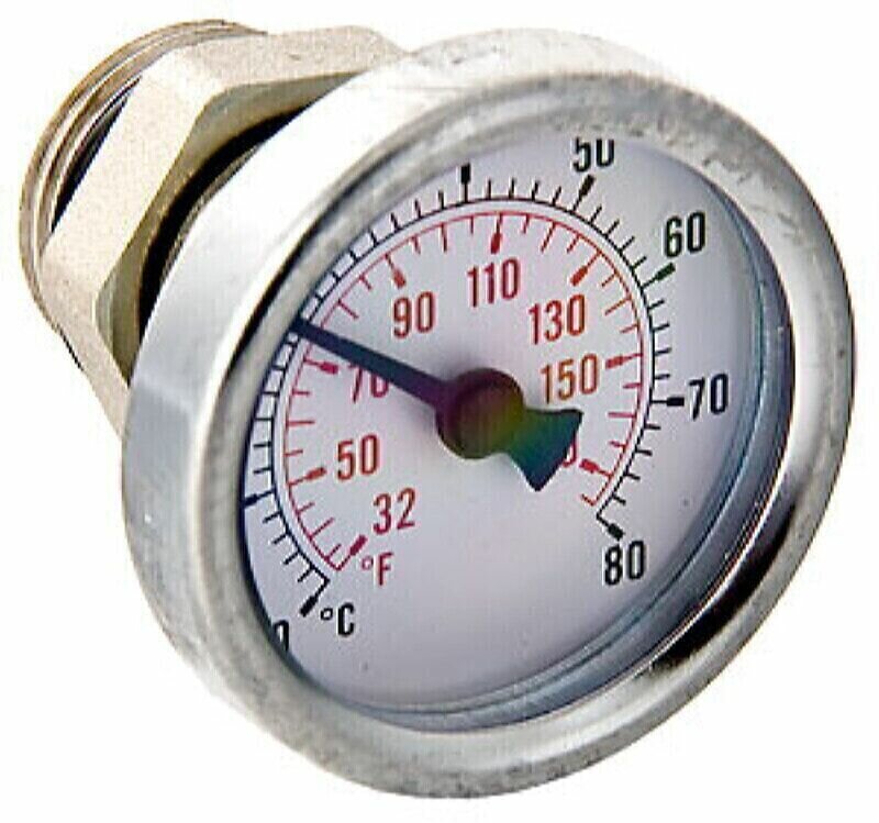 Термометр погружной для коллекторной системы 1/2 ( DУ 40, T 0-80)