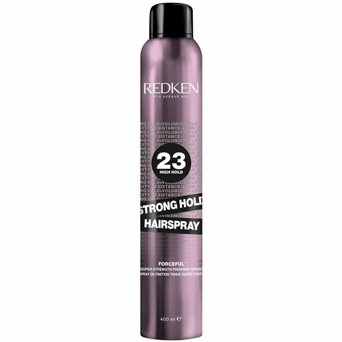 Redken Strong Hold Hairspray - Лак сильной фиксации для завершения укладки волос 400 мл