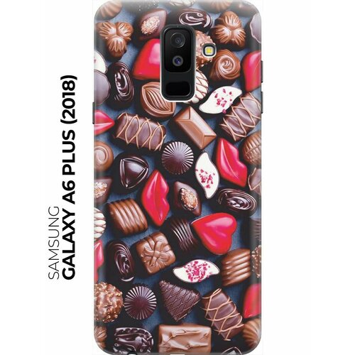 RE: PAЧехол - накладка ArtColor для Samsung Galaxy A6 Plus (2018) с принтом Набор шоколада re paчехол накладка artcolor для samsung galaxy a5 2017 с принтом набор шоколада