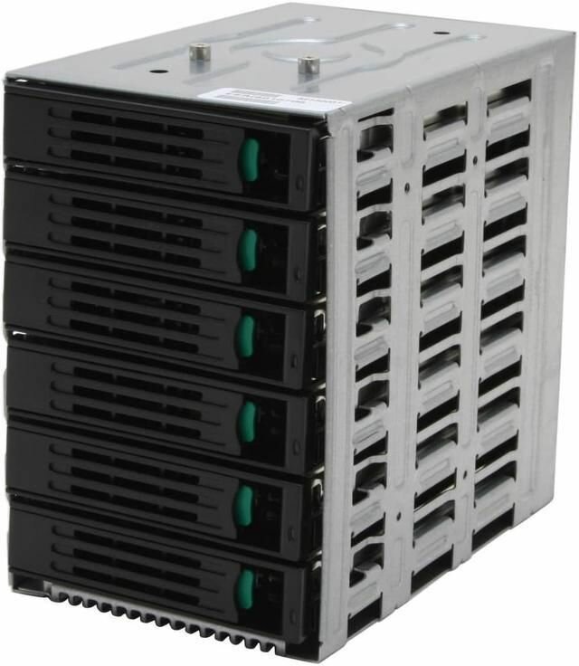 AXX6SCSIDB Корзина с салазками на 6 SCSI HDD 3.5" для серверов SC5300, SC5400, SC5275-E. Товар уцененный