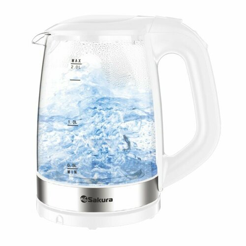Чайник электрический Sakura 2 л 1850 Вт SA-2731W 202200₽
