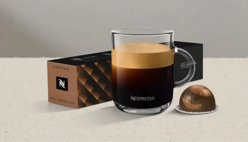 Изображение товара Кофе в капсулах Nespresso Vertuo Barista Creations Rich Chocolate, 10 капсул, 230 мл.