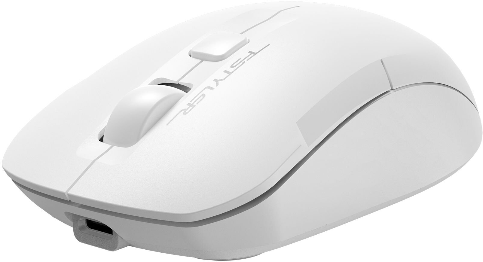 Мышь A4Tech Fstyler FG16C Air белый оптическая (2000dpi) беспроводная USB для ноутбука (4but)