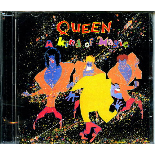Музыкальный компакт диск Queen - A Kind Of Magic 1986 г (производство Россия) . музыкальный компакт диск accept russian roulette 1986 г производство россия