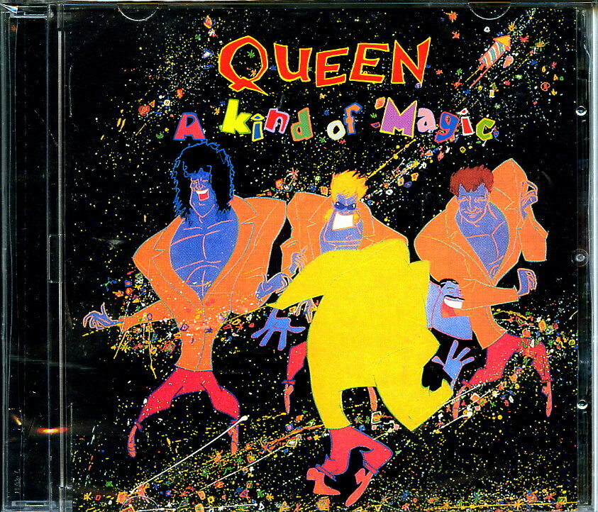 Музыкальный компакт диск Queen - A Kind Of Magic 1986 г (производство Россия) .