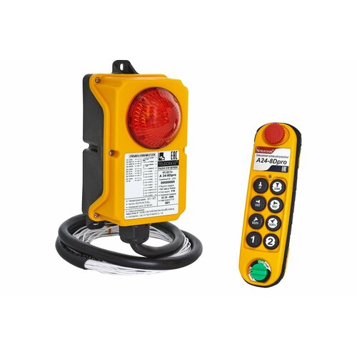 Промышленное радиоуправление TELECRANE A24-8D PRO 28-456В АС 4687203029081