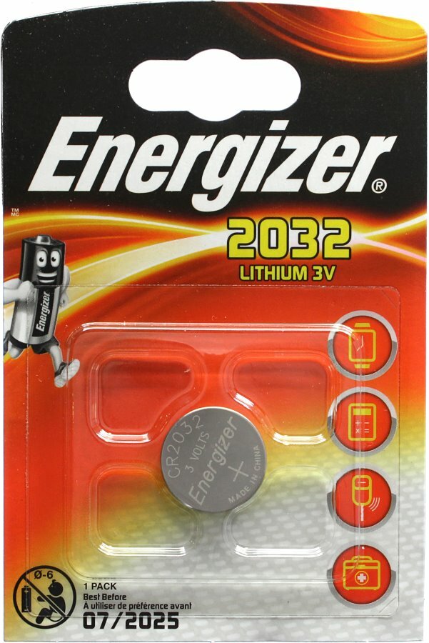 Батарейка Energizer СR2032 3V LITHIUM