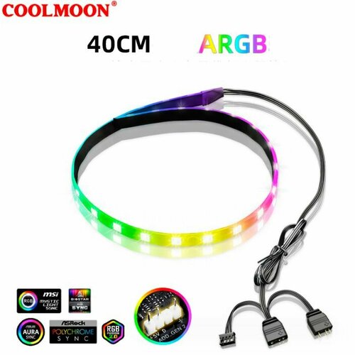 A-RGB лента Coolmoon 40см