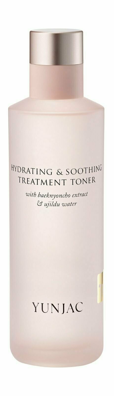 Успокаивающий тонер для нормальной и комбинированной кожи лица Yunjac Hydrating Soothing Treatment Toner Baeknyoncho Ujildu