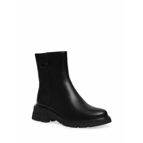 Ботинки челси El Tempo, размер 36, черный зимняя обувь женские зимние ботинки на платформе 2022 женские теплые короткие плюшевые ботильоны женская обувь водонепроницаемые меховые
