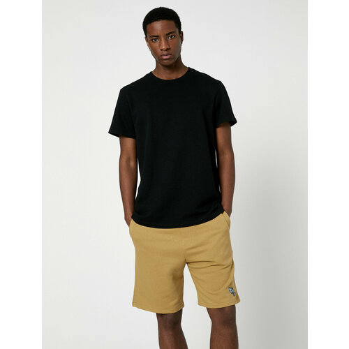 фото Шорты koton, размер 50, коричневый