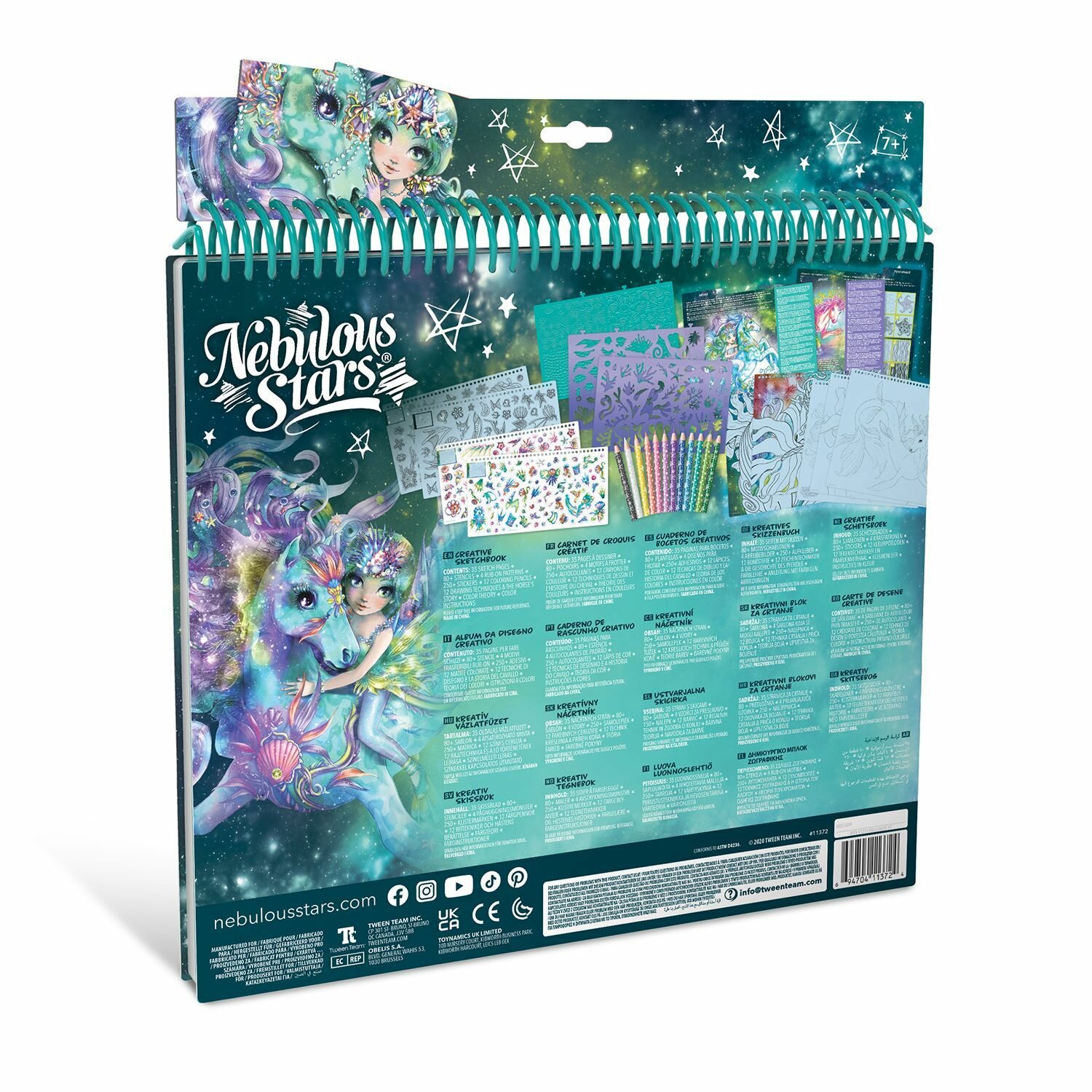 Раскраска для девочек Nebulous Stars 11372_NSDA - фото №11