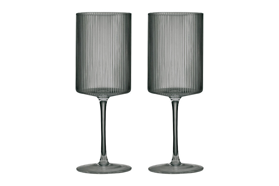 фото Набор бокалов для красного вина Modern Classic, розовый-зелёный, 0,52 л, 2 шт, Pozzi Milano 1876, PM-0157_PIGR