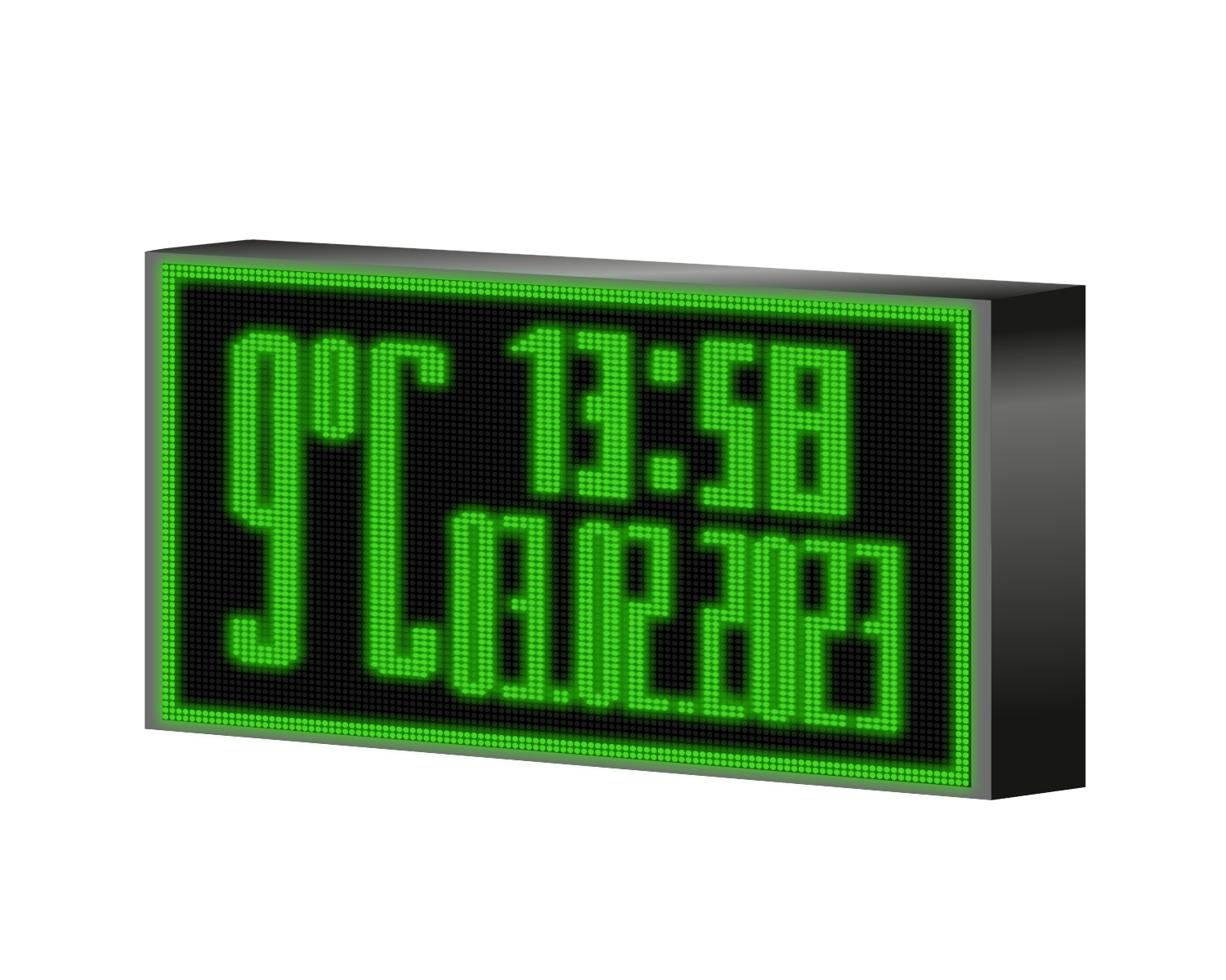 Бегущая строка/ Led /рекламная вывеска/ панель/37х21см — фото 1