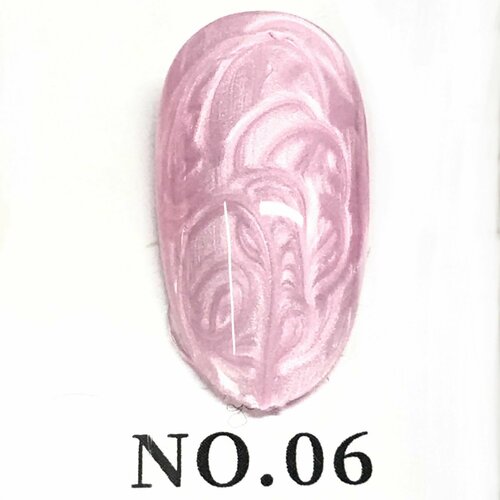 Гель-лак KYASSI Sea Salt цвет розовый №06, перламутровый, 12 мл, 1 шт