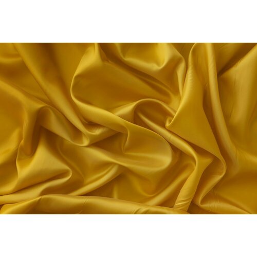 Ткань подкладочная вискоза желтого цвета