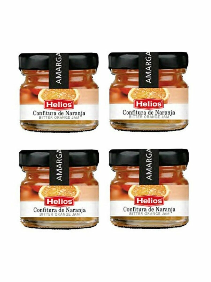 Конфитюр Helios апельсин 28 г x 4 шт