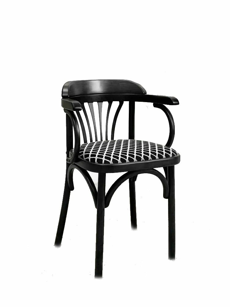 фото Стул Венский мягкий (венге, ткань 5 black)