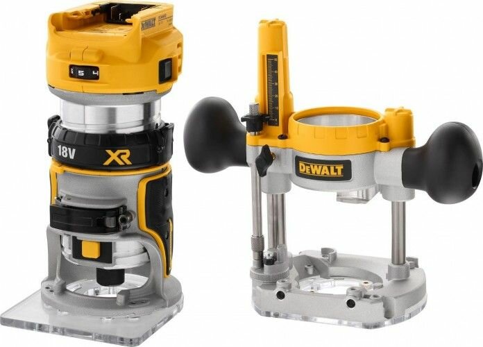 Фрезер аккумуляторный DeWALT DCW 604 N бесщеточный, без АКБ и ЗУ DCW604N-XJ