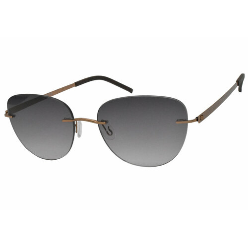 Солнцезащитные очки ST. LOUISE, золотой, черный