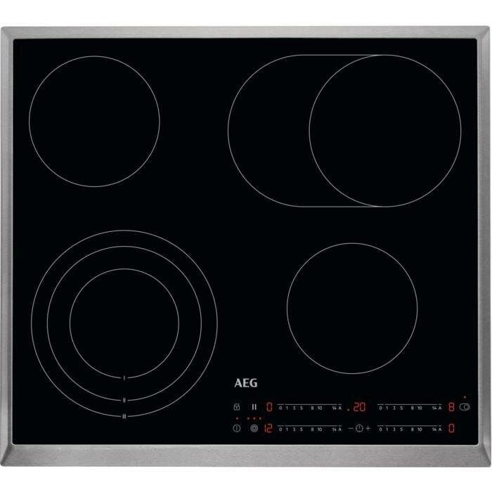 фото Электрическая варочная поверхность AEG HRB64470XB