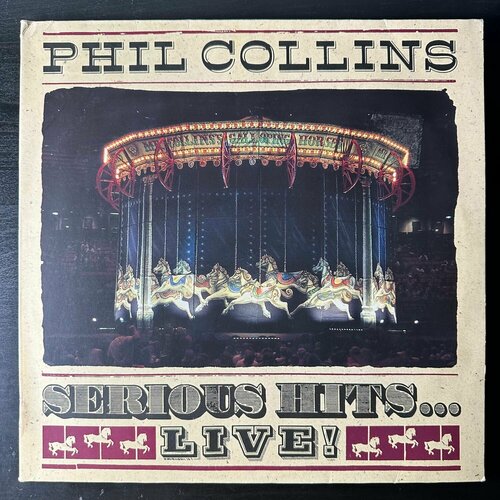 Виниловая пластинка Phil Collinsm- Serious Hits. Live! 2LP (Европа 1990г.) старый винил wea phil collins serious hits live 2lp used