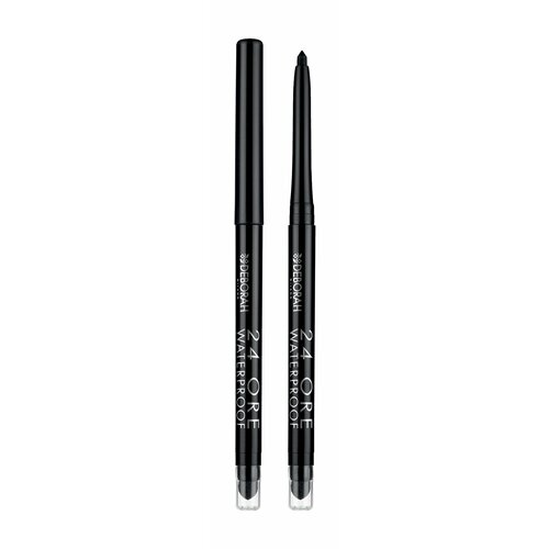 DEBORAH MILANO Карандаш для глаз автоматический 24 Ore Waterproof Eye Pencil 05 г 01 черный 1035₽