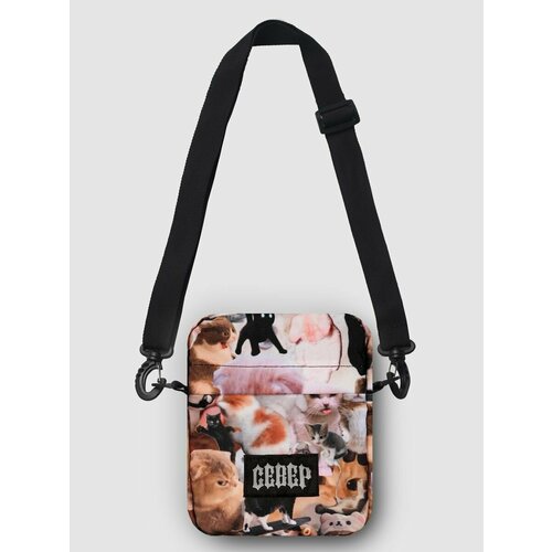 Сумка мессенджер SEVERCLOTHING коричневый 1299₽