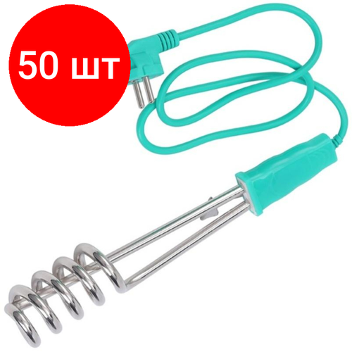 Комплект 50 штук, Кипятильник Волжанка ЭК-003 (1500 Вт) зелен зеленый