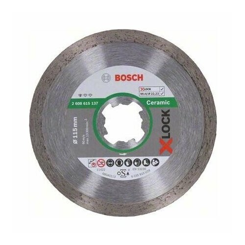 Диск шлицевой 115мм 2608615137 Bosch Power Tools 3165140933353 7860₽