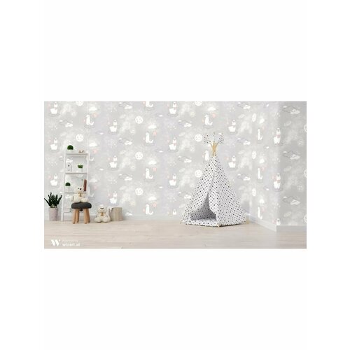 Обои в детскую комнату метровые овечка для девочки 3024₽