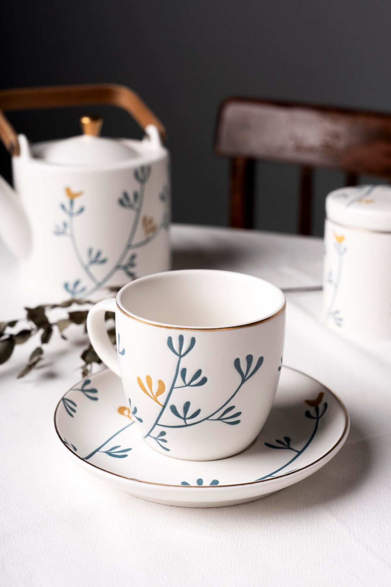 фото Чайная пара BILLIBARRI "Pretty Bloom" фарфор