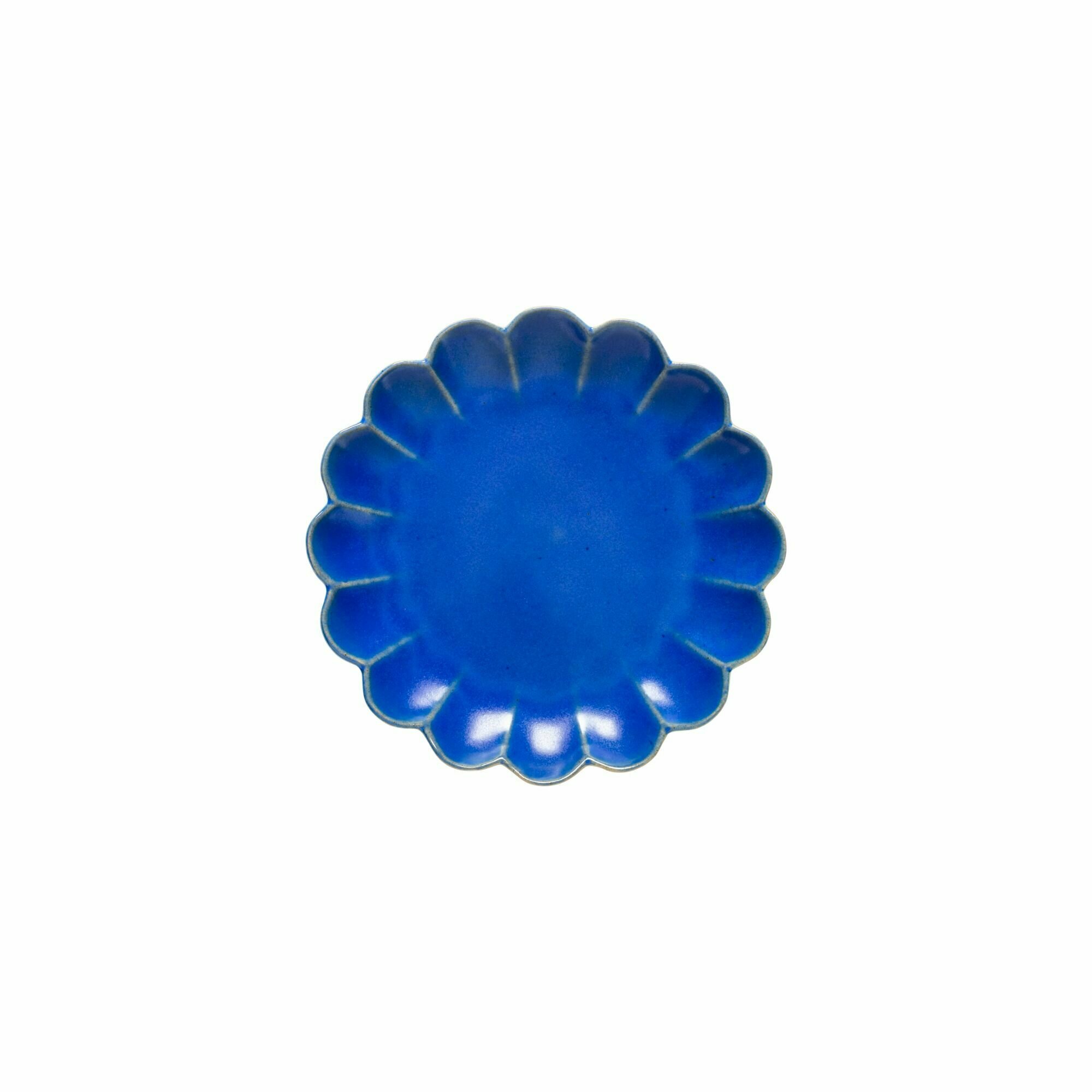 Тарелка для закусок и сервировки стола керамическая COSTA NOVA Marrakesh Appetizer plate 188 см синяя