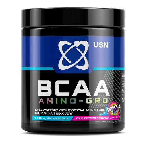 ЮСН БЦАА Амино Гро / USN (SAR) BCAA Amino Gro (200 гр.) Дикие ягоды