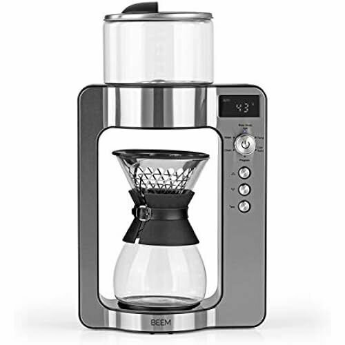 BEEM 3597 Фильтрующая кофемашина POUR OVER с весами - стекло Базовый выбор Нержавеющая сталь Стеклянный графин 075 л Принцип прямого заваривания Вращающаяся заварочная головка 3861600₽