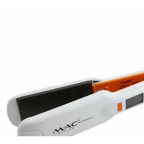 Профессиональная плойка для волос утюжок выпрямитель утяжок настройка температуры с титановыми пластинами для укладки завивки волос белый 409900₽