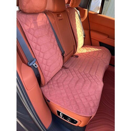 Накидки на задние сиденья автомобиля LiXiang Li L7/ чехлы на сидения Ли 7 / автомобильные чехлы из алькантары