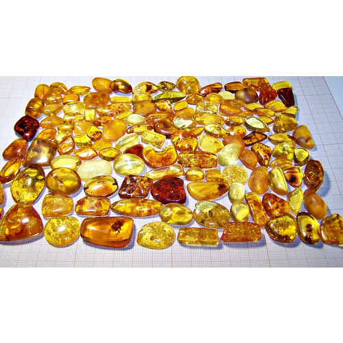 AAM0002 Янтарь с редкими инклюзами