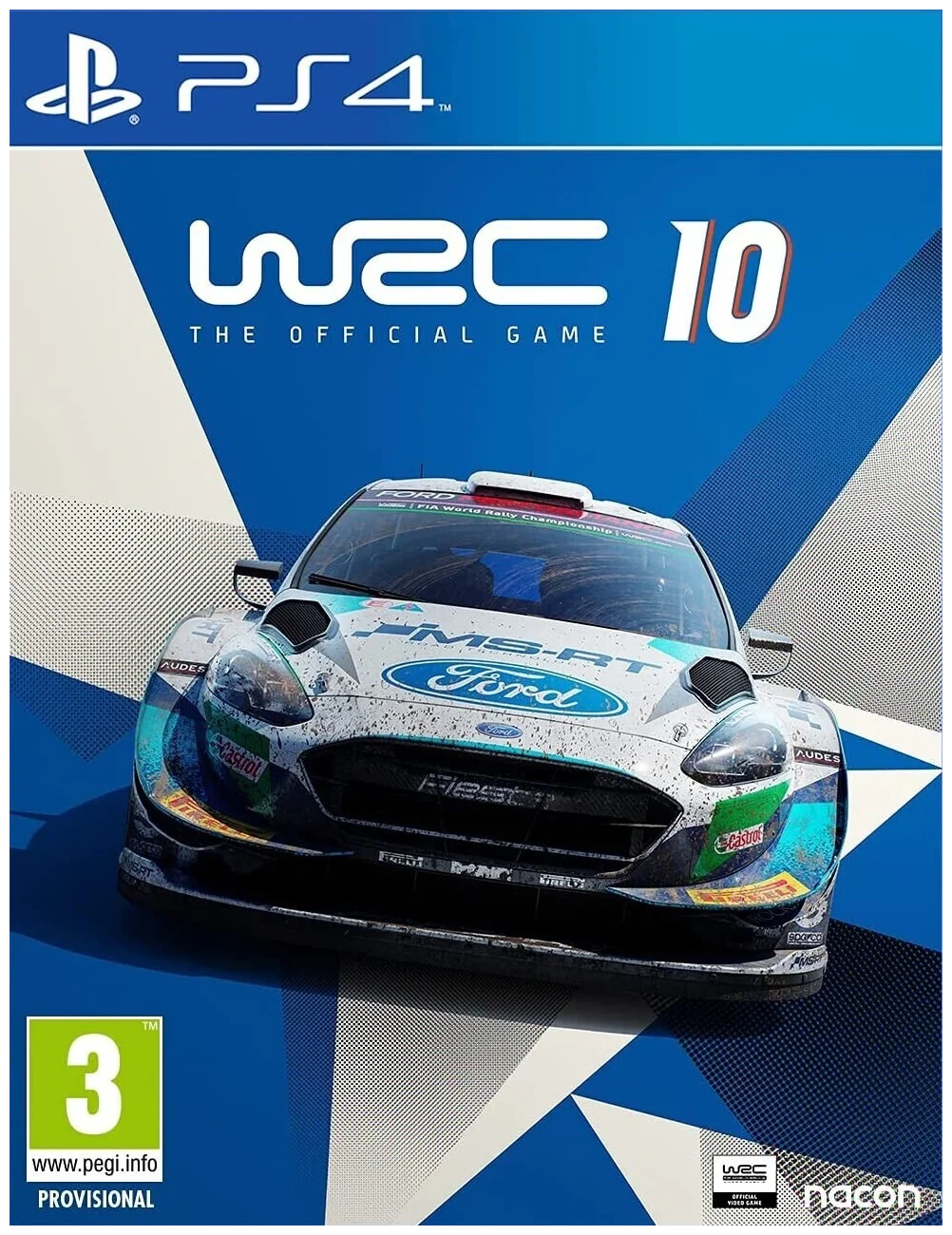 Игра WRC 10 FIA World Rally Championship для PlayStation 4 (русские субтитры)