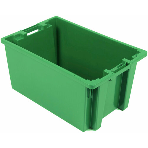 Пластиковый ящик(лоток) универсальный 600400300-00 морозостойкий, вкладываемый, зелёный