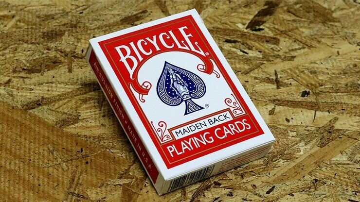 Карты игральные Карты Bicycle Maiden Marked red