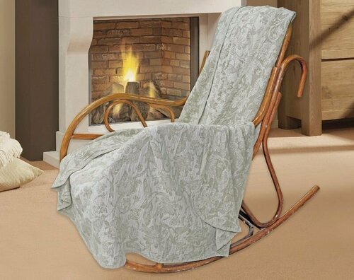 Изображение товара Плед-Покрывало "Серенада", лен/хлопок, 2 спальный, размер 210x220