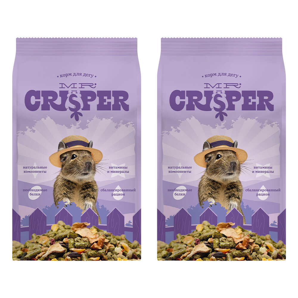 MR.Crisper корм для дегу, 2 шт. по 900 гр.